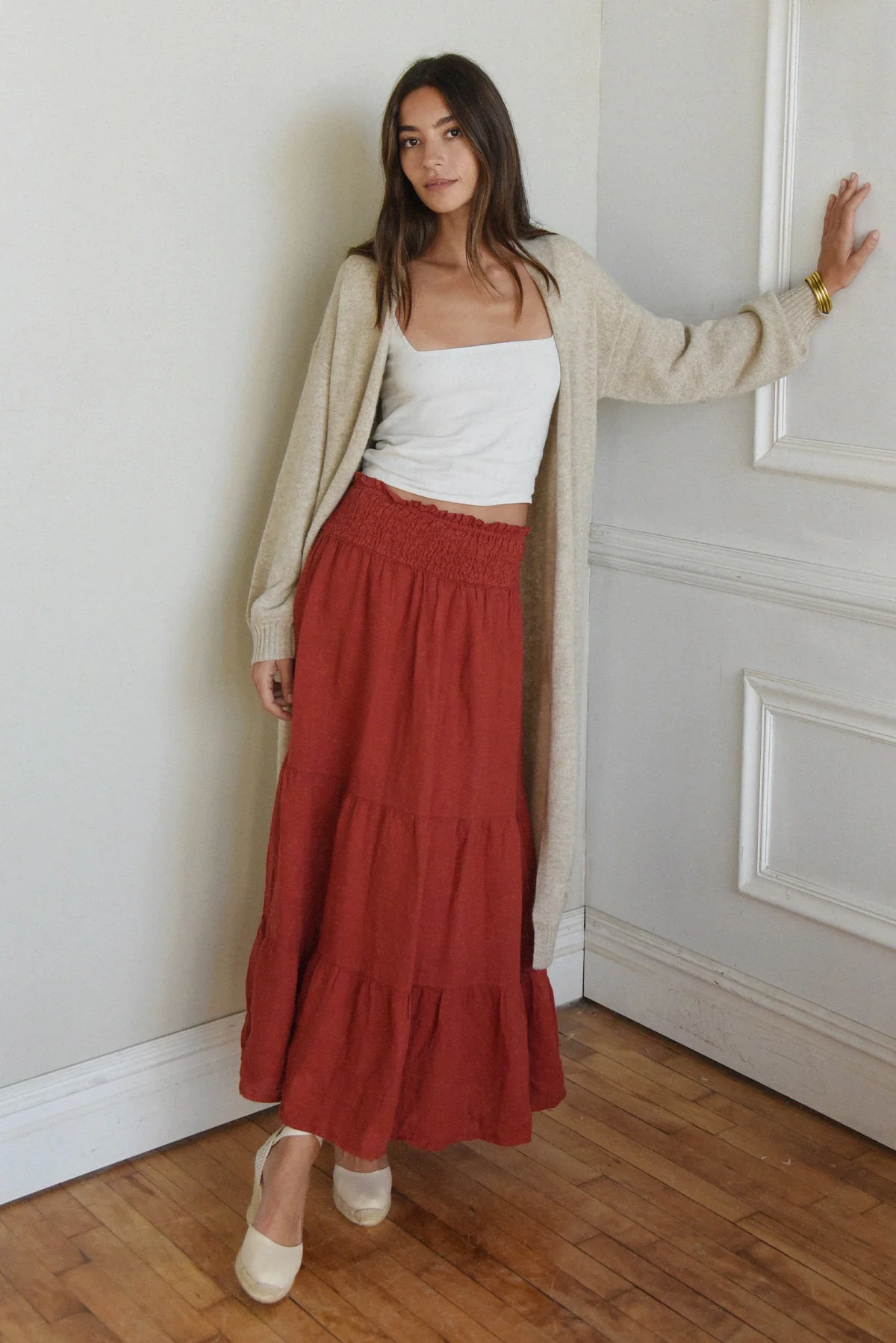 The Florence Skirt // Pomegranate - Image 5
