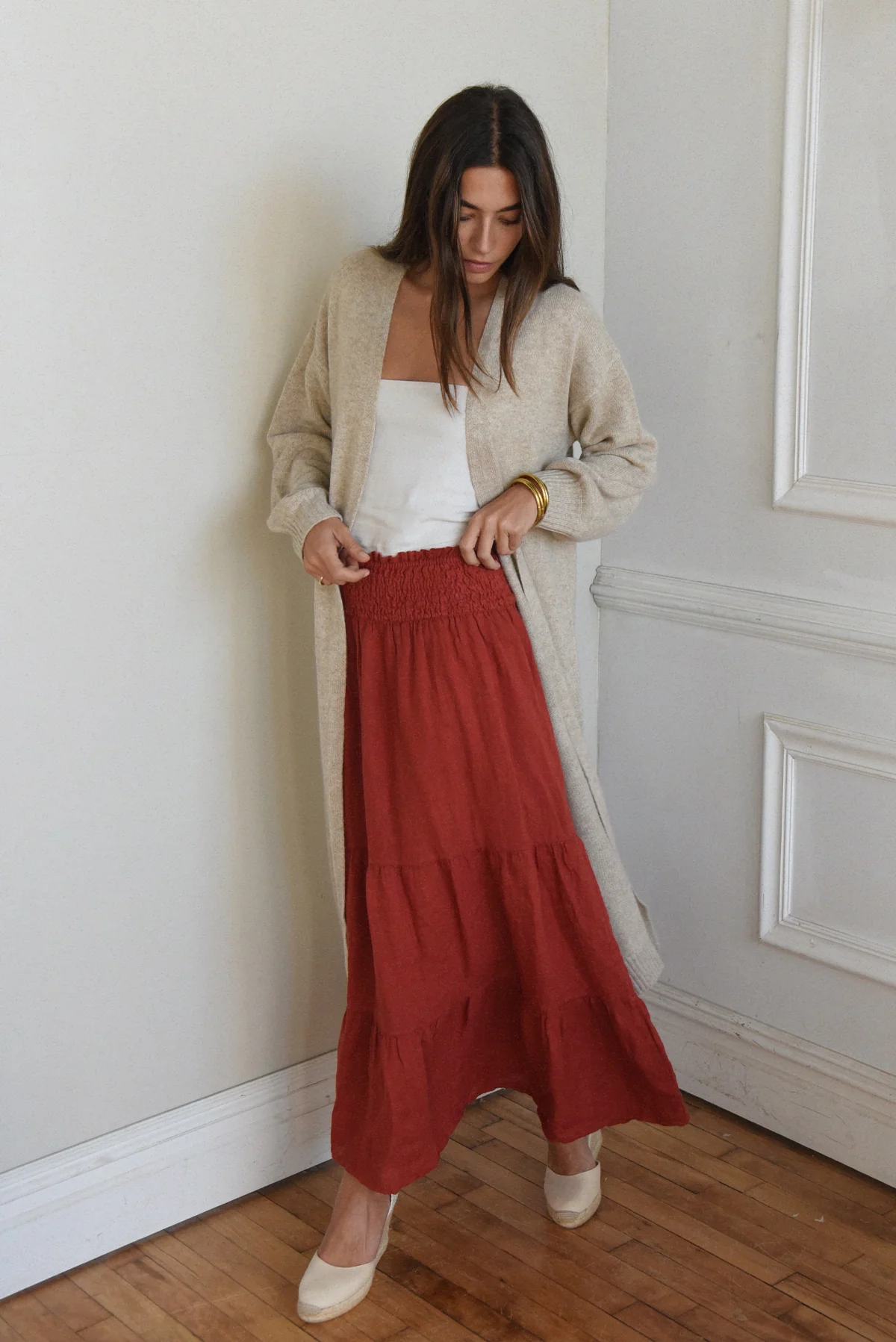 The Florence Skirt // Pomegranate - Image 7