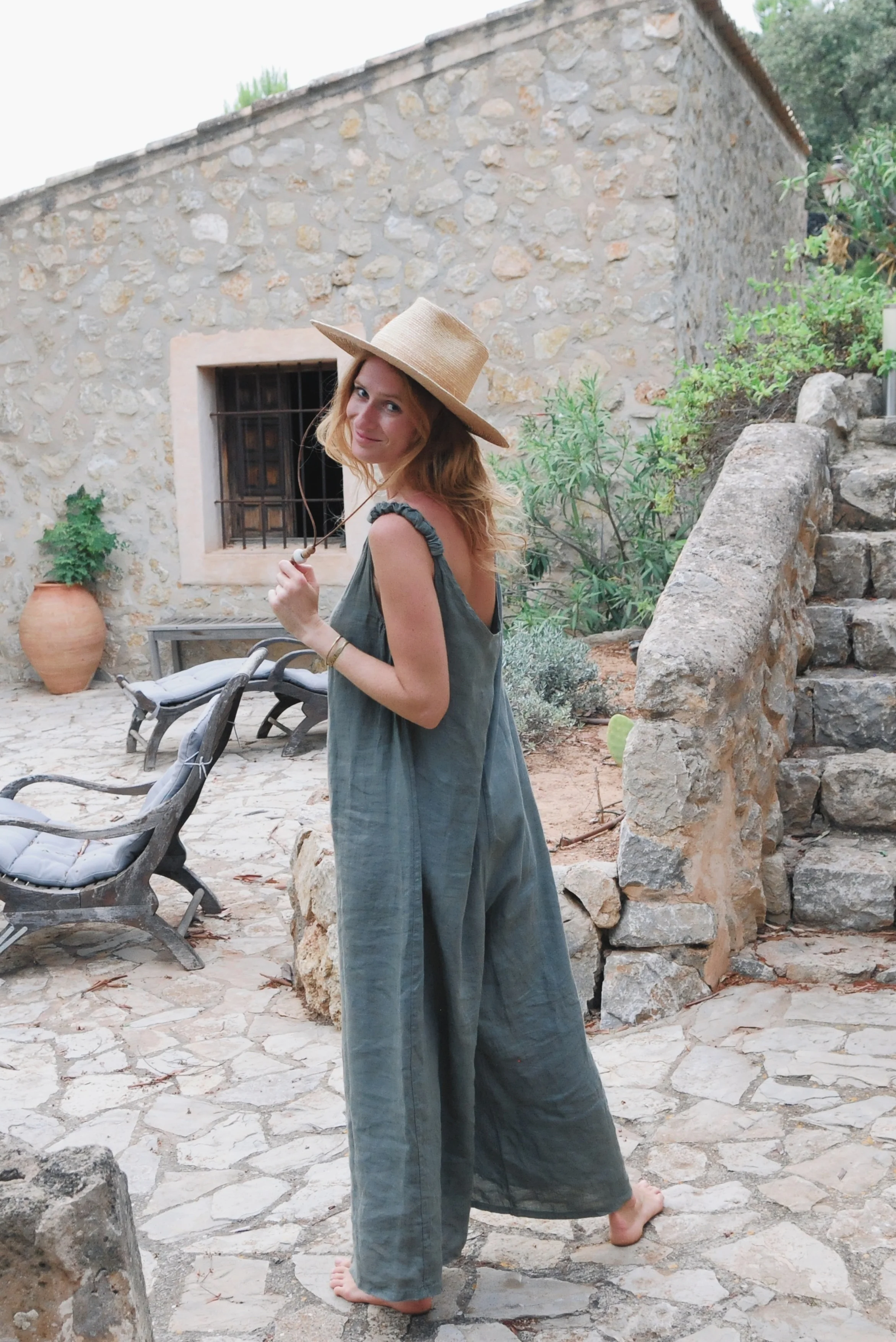 The Linen Jumpsuit // Fern - Image 4