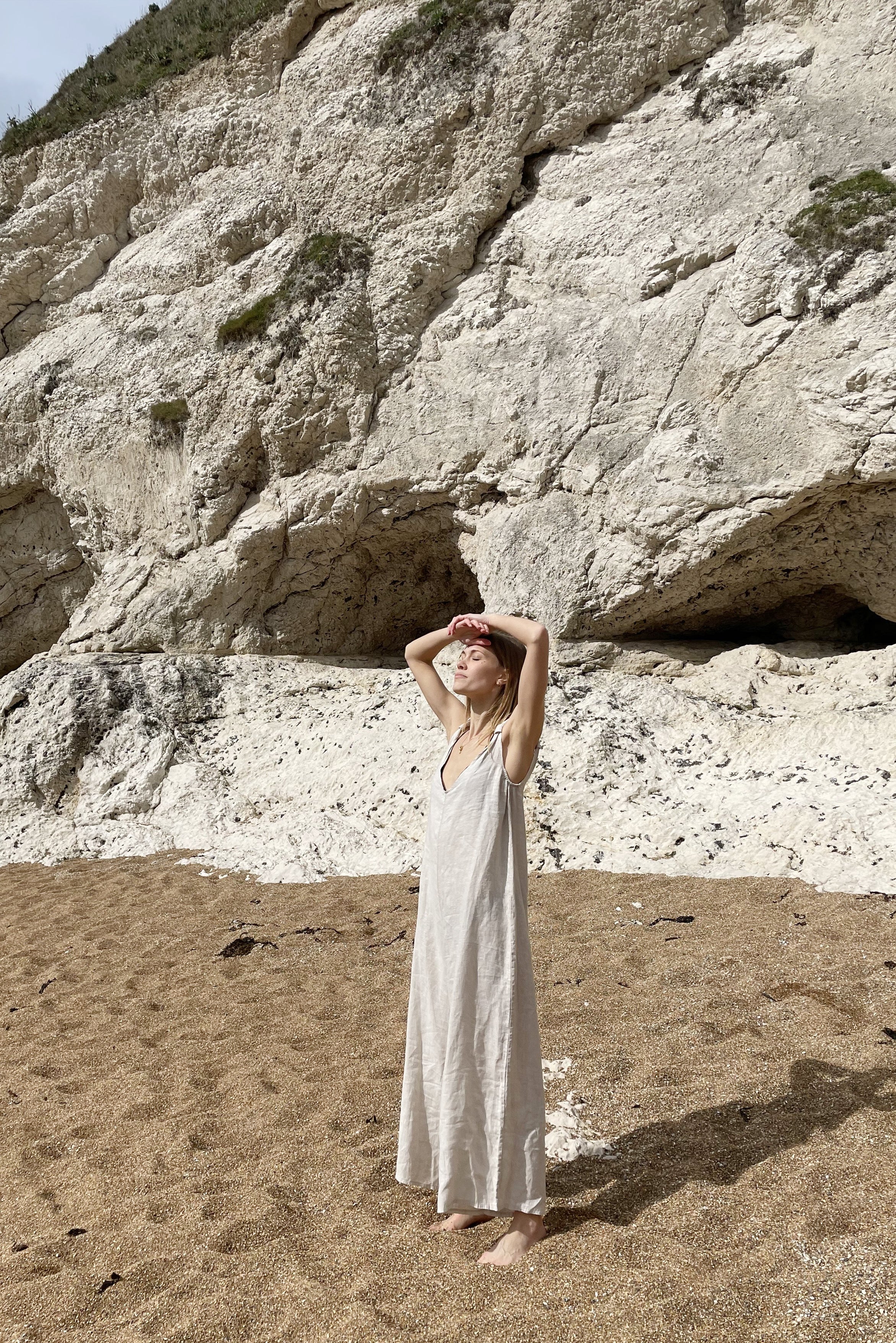 The Linen Jumpsuit // Moon - Image 3