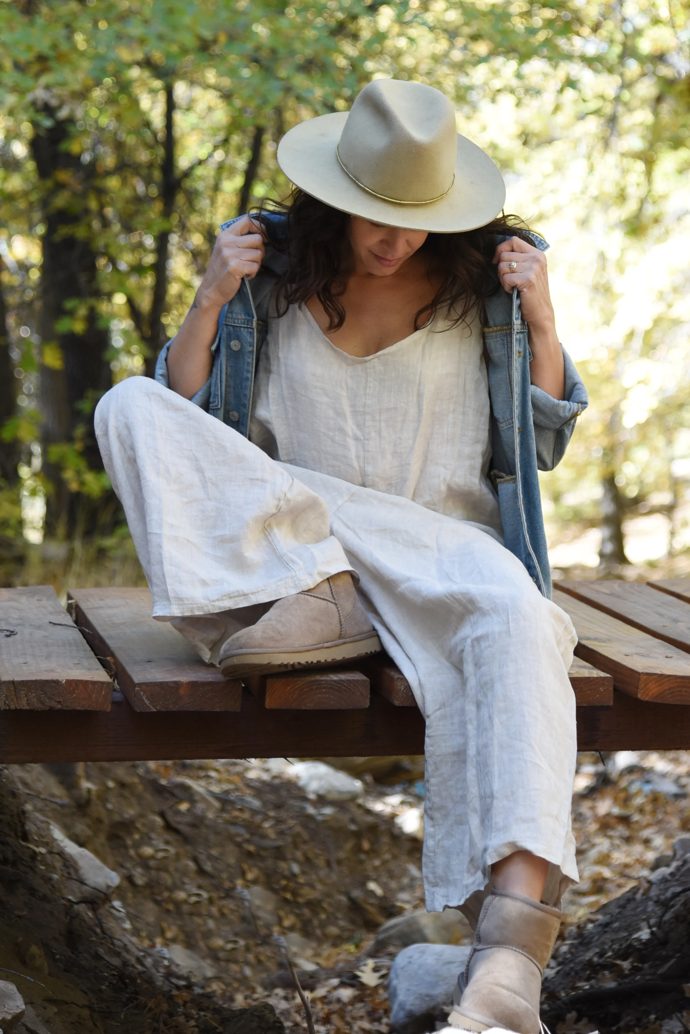 The Linen Jumpsuit // Moon - Image 5