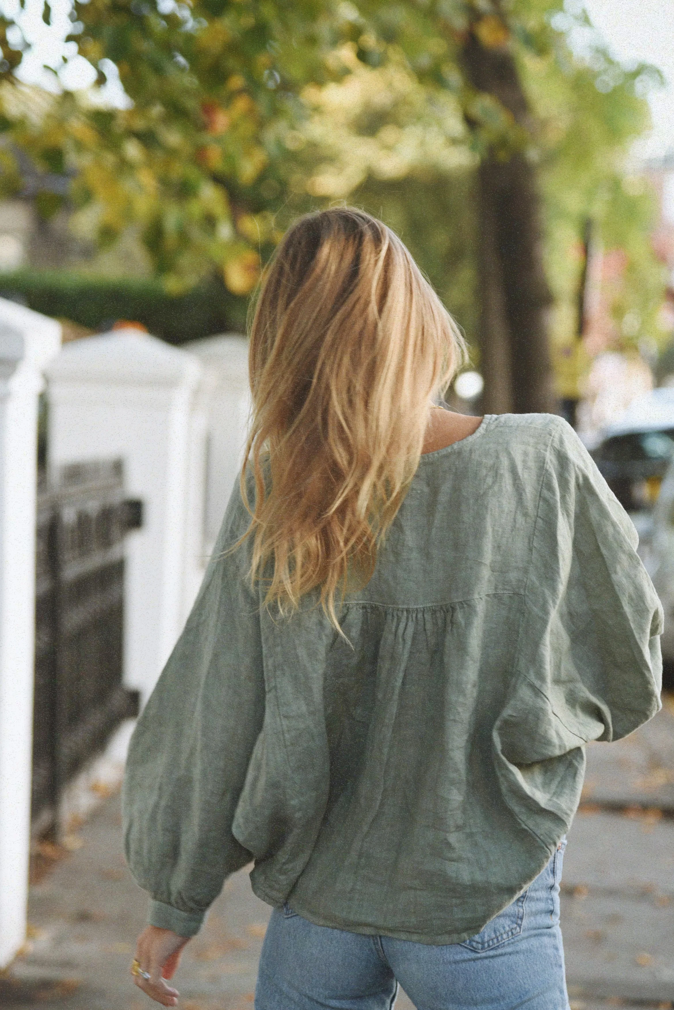 The Meadow Blouse // Eucalyptus - Image 5