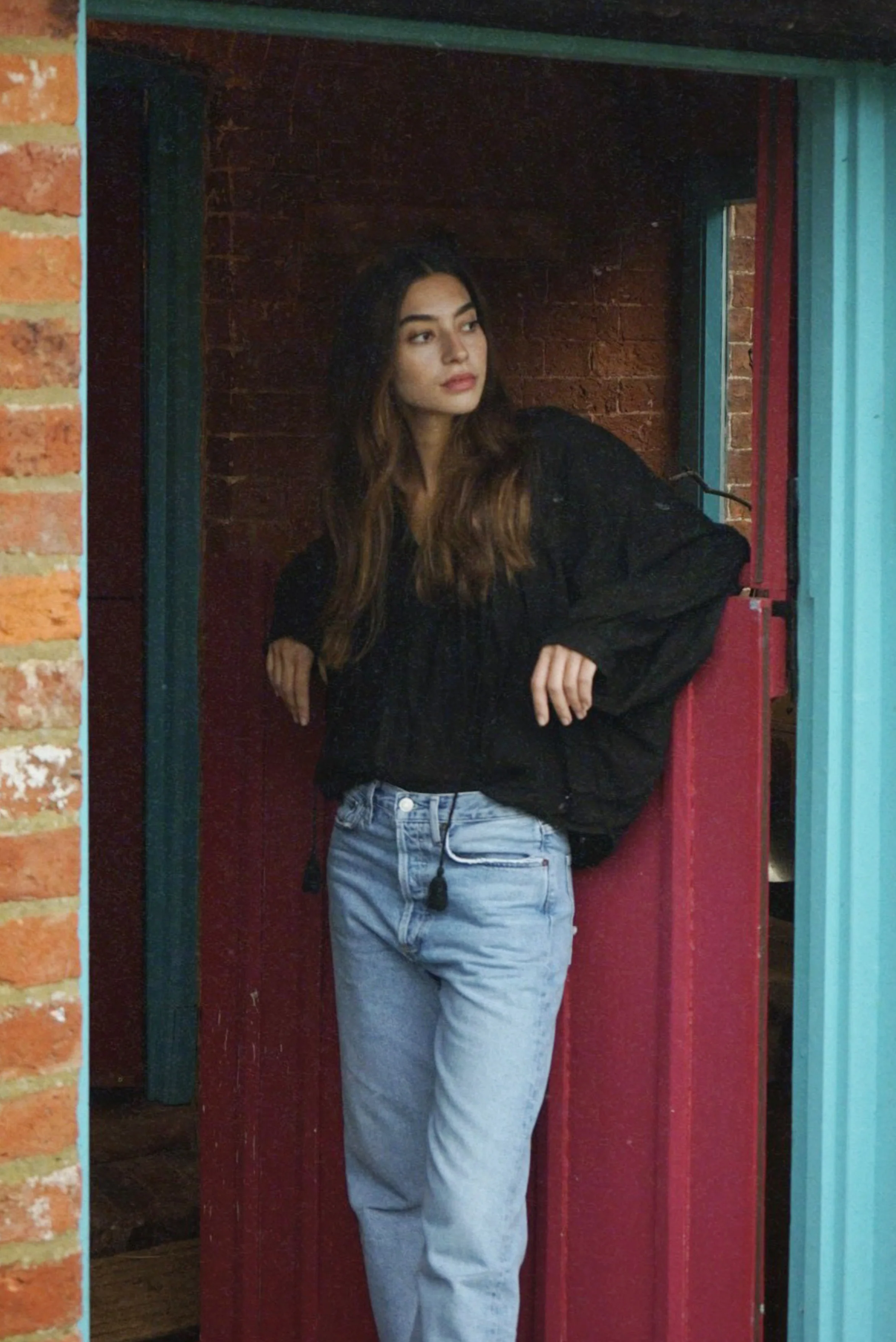 The Meadow Blouse // Noir - Image 3